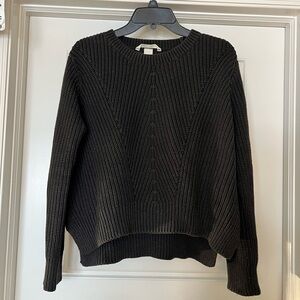 H&M Dark Gray Knit Sweater